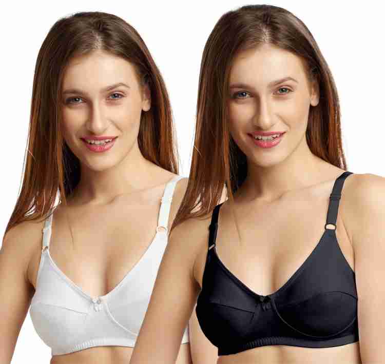 Daisy Dee Dew Drops Tone-Up Cotton Non Padded Sports Bra (34B, White) in  Tirupur at best price by AMEX Exports - Justdial