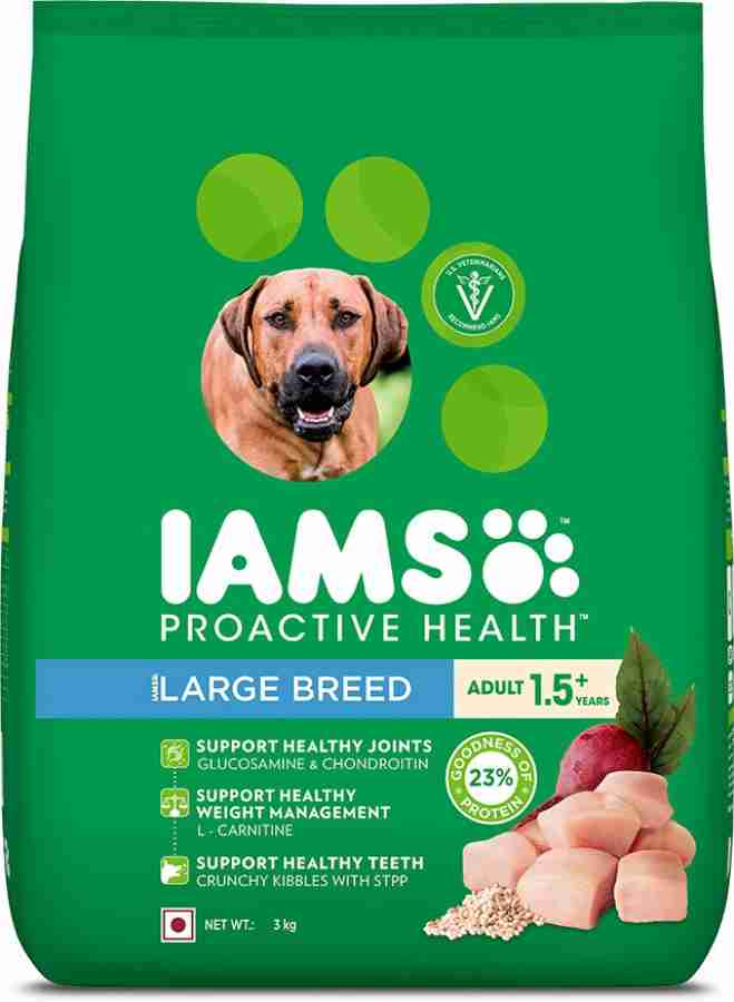 IAMS Proactive Health Large Breed Chicken 3 kg Dry Adult Dog Food