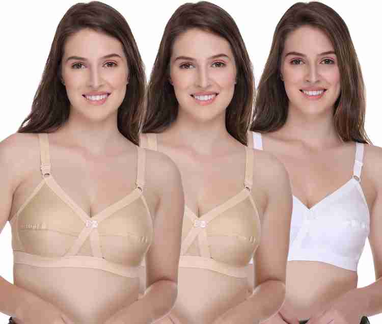 Plain Minimiser SONA Women's Cross Fit Full Coverage Non Padded Cotton Minimizer  Bra at Rs 460/piece in Ghaziabad