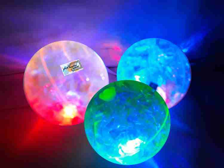 Led rubber ball store