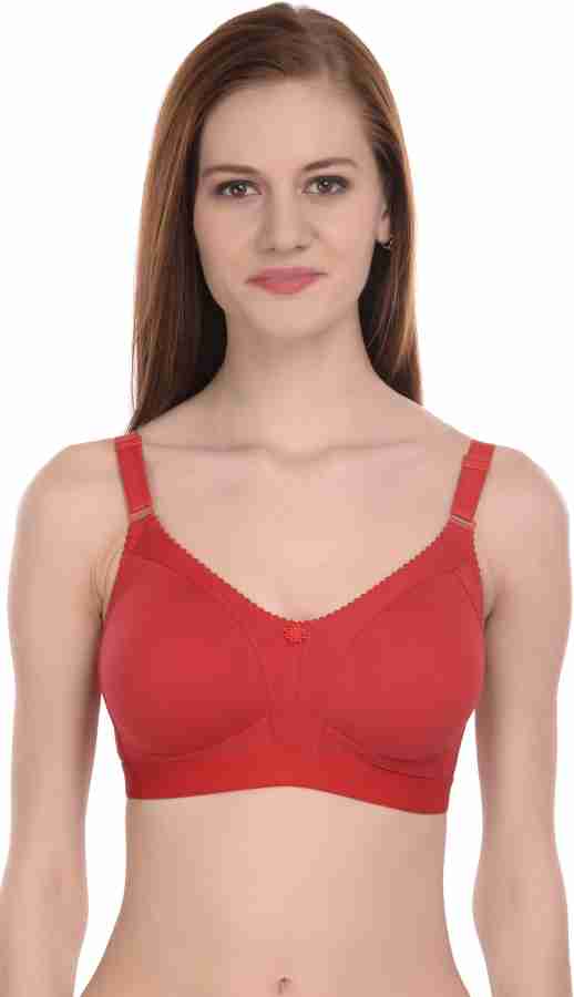 ELINA Women Full Coverage Non Padded Bra - Buy ELINA Women Full Coverage  Non Padded Bra Online at Best Prices in India