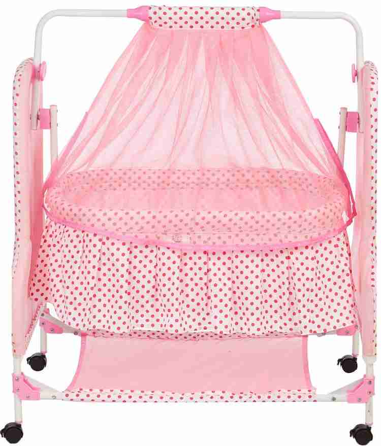 Fun Baby New Born Baby Swing Baby Cradle Baby Crib Baby Jhula with Mattress Pillow Adjustable Height and Mosquito Net Bassinet Buy baby Bassinet Buy Babycare products in India. Flipkart