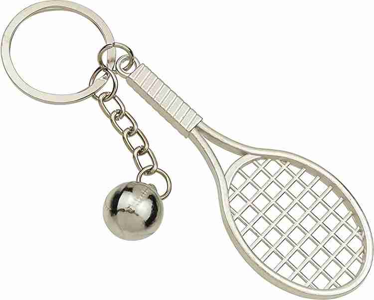 Tennis racquet keychain sale