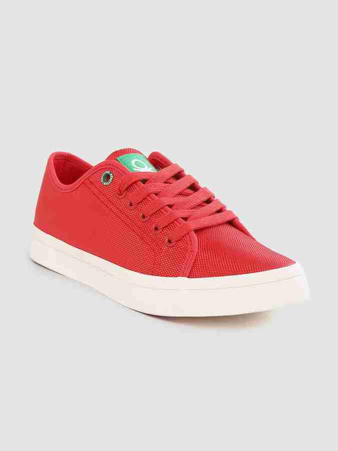 United Colors of Benetton Men Red Sneakers Sneakers For Men Buy United Colors of Benetton Men Red Sneakers Sneakers For Men Online at Best Price Shop Online for Footwears in India Flipkart