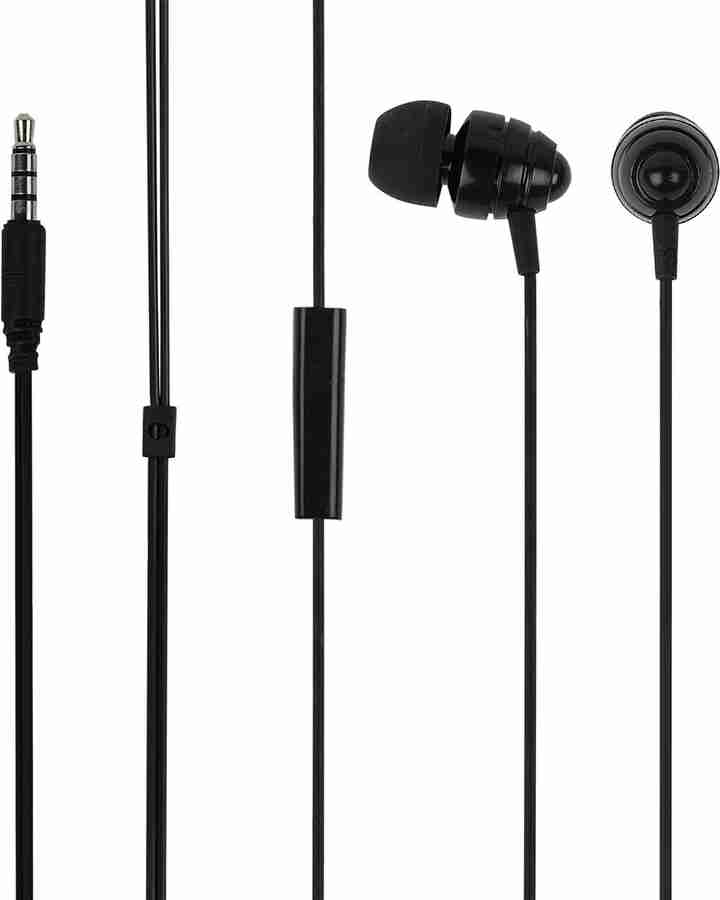 MINISO Stereo In Ear Headphones With Microphone Black Wired Price in India Buy MINISO Stereo In Ear Headphones With Microphone Black Wired Online MINISO Flipkart