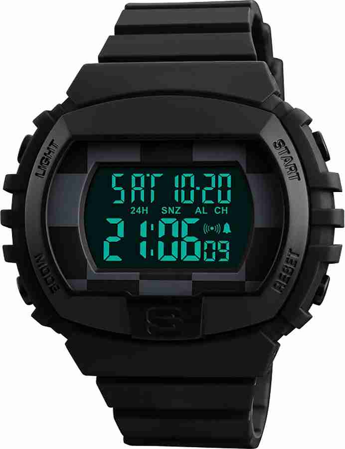 Dual time zone digital watch online