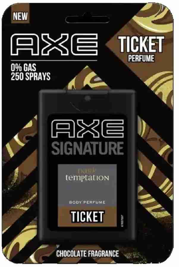 Axe ticket outlet perfume