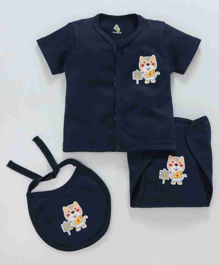 Cucumber Baby Boys Baby Girls Casual Dress Top Bib Price in