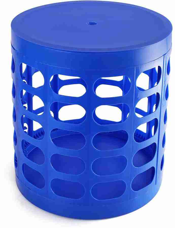 Cello Plastic Multi Storage Stool Blue Stool Price in India Buy