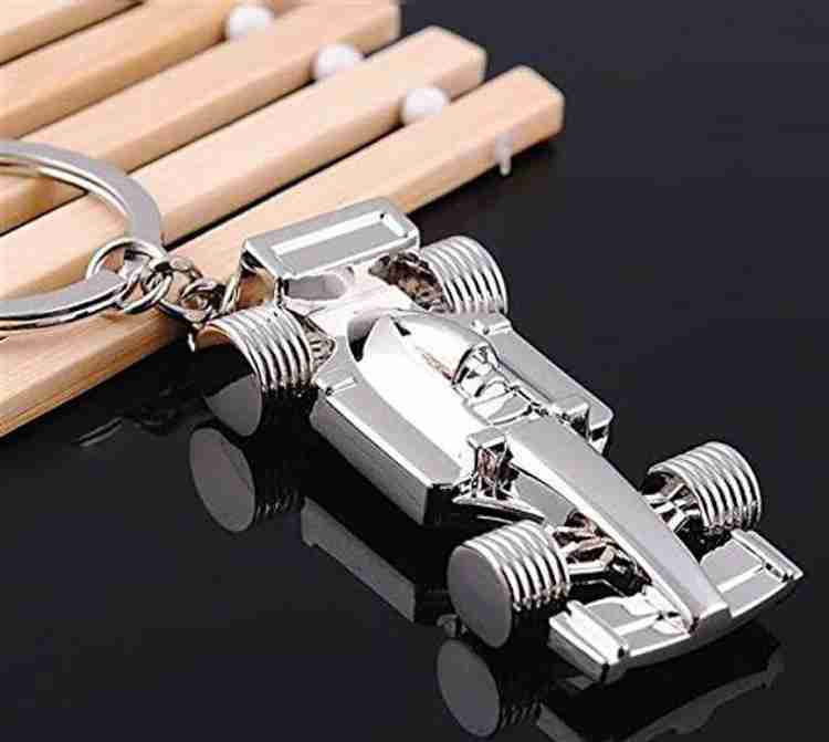 RainSound Metal F1 Formula One Car Shape Racing Car Key Chain