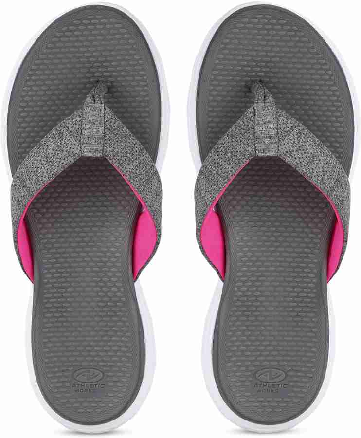Athletic works discount women's flip flops