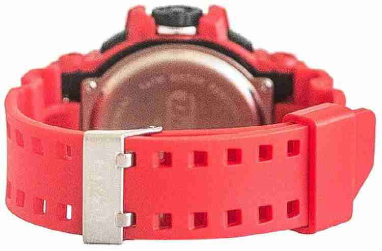 Horse Power SMAEL 1642 FullRed 1642 Analog Digital Watch For Men