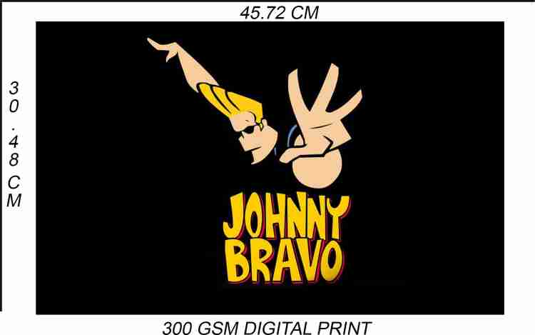 Johnny BravoCartoon Poster -Kids Poster- High Resolution - 300