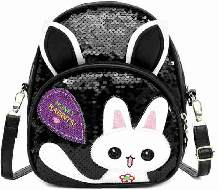 Flipkart Girlishh Fancy Sequin Glitter Bag pack for Girls Fashion women multipurpose sequin Mini Bagpack Waterproof Backpack Backpack