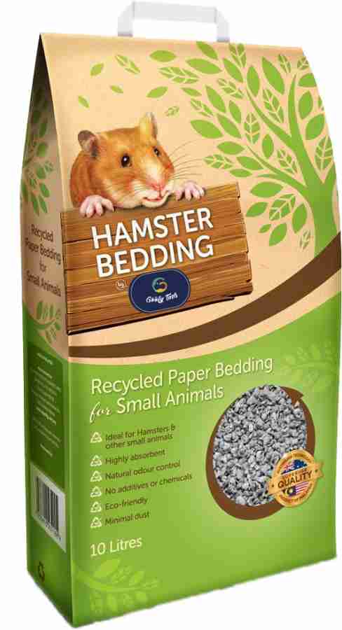 Paper based best sale hamster bedding