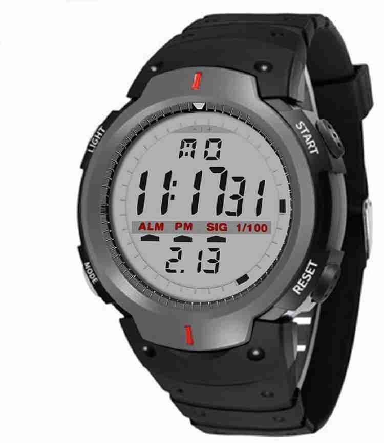 Titanium digital watch clearance