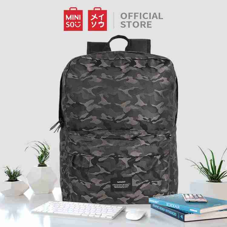 Miniso camouflage cheap backpack