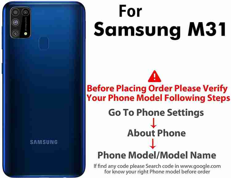 Samsung m31 cover shop flipkart