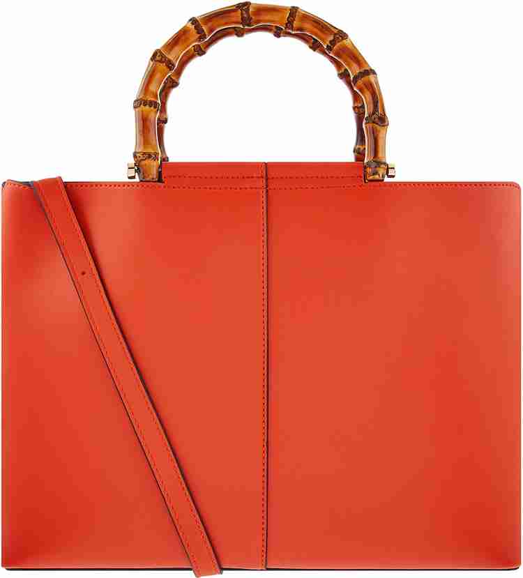 Buy ACCESSORIZE LONDON Women Orange Hand held Bag ORANGE Online