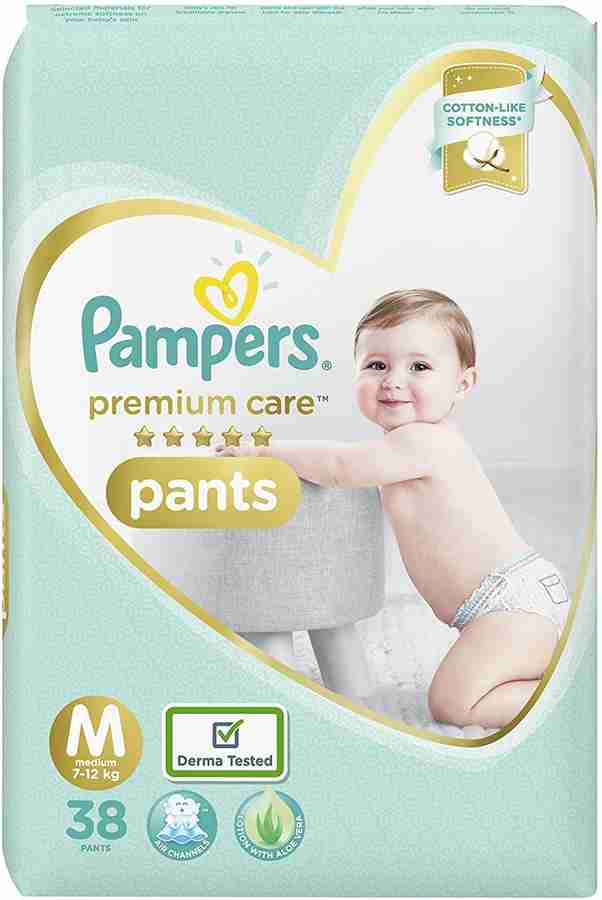 Pampers premium discount diapers medium