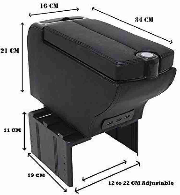 Buy Ultra Premium Universal Armrest with 6 USB Charging Port online India