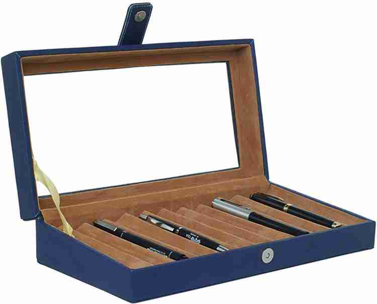 Flipkart Leatherworld 12 Compartments PU Pen Storage Box