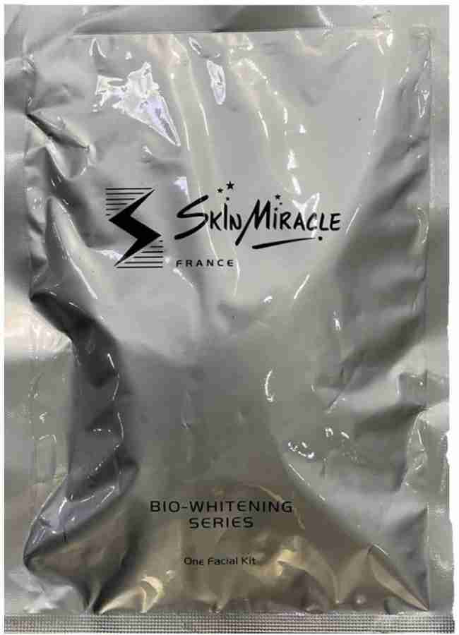 skin miracle Bio whitening series facial kit Price in India Buy skin