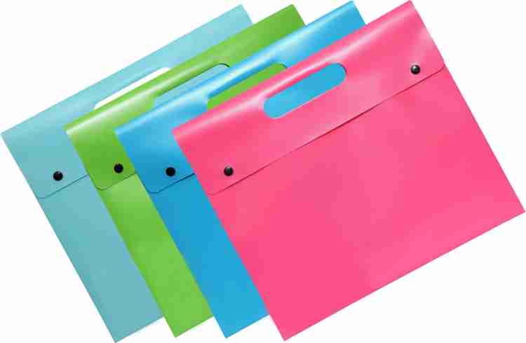 Aerotix Polypropylene My Clear Bag File Folder With  