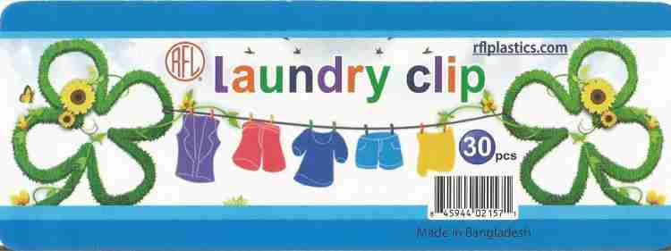 RFL laundry Clip Plastic Cloth Clips Price in India - Buy RFL laundry Clip  Plastic Cloth Clips online at
