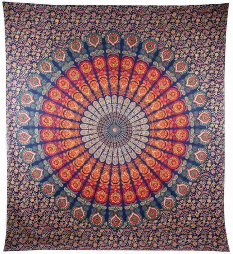 Floral Cotton Tapestry Wall Hangings at Rs 180 in Jaipur