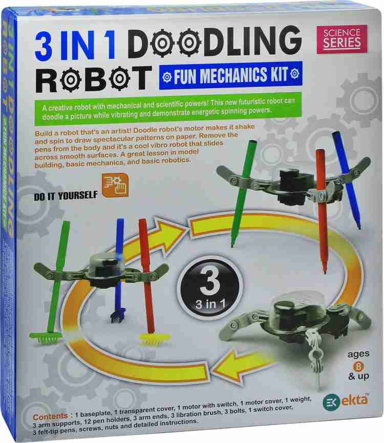 3 in sale 1 doodling robot