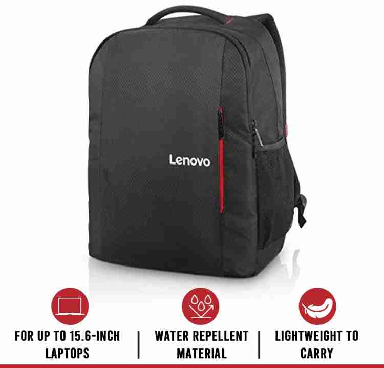 Lenovo 15.6 inch Everyday B515 17.1 L Laptop Backpack Black Price in India Flipkart