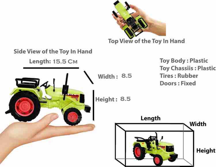 Small plastic hot sale toy tractors
