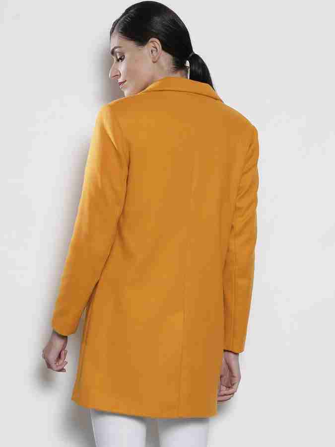 Dorothy perkins mustard coat online
