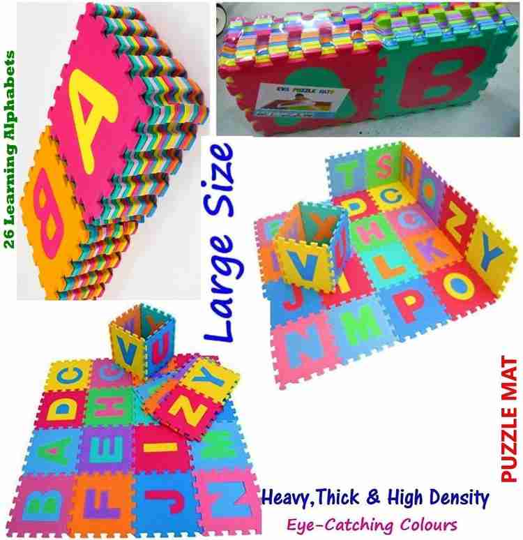 Puzzle mat size clearance