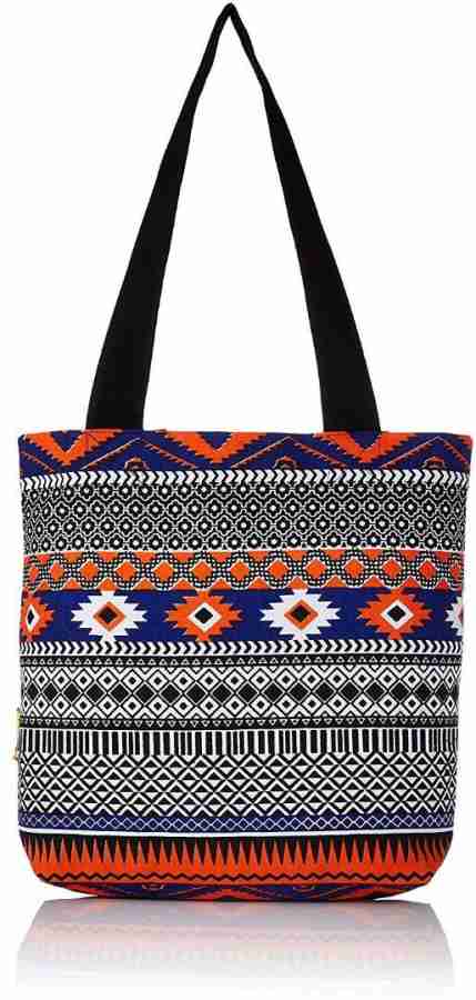 kanvas katha Multicolor Tote Fashion printed tote bag Multicolor Price in India Flipkart