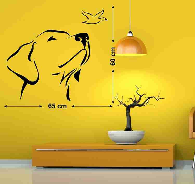 Dog wall painting top