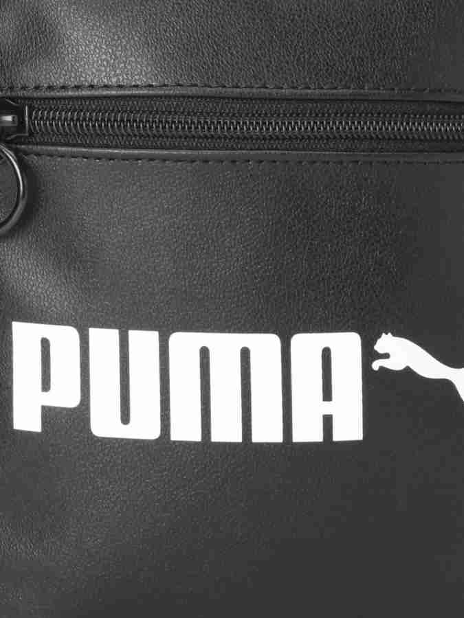 PUMA Black Shoulder Bag Campus Portable Retro Black Price in India Flipkart