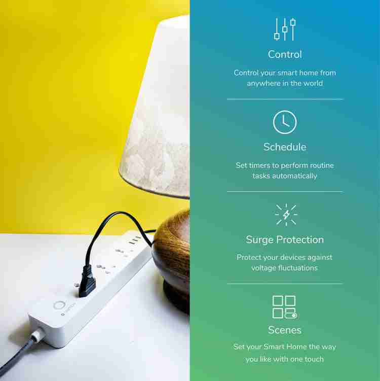 Smitch Wi-Fi Smart Power Strip Smart Plug Price in India - Buy Smitch Wi-Fi  Smart Power Strip Smart Plug online at