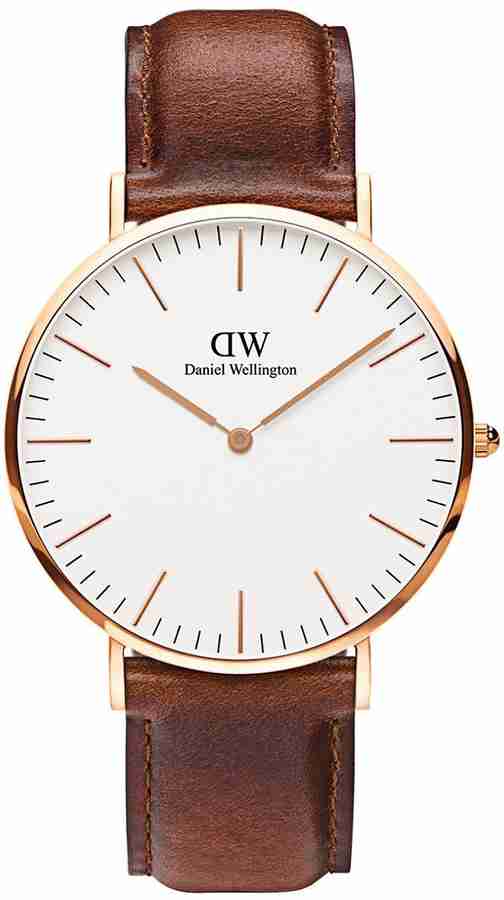 DANIEL WELLINGTON Classic ST Mawes White color Round 40 mm