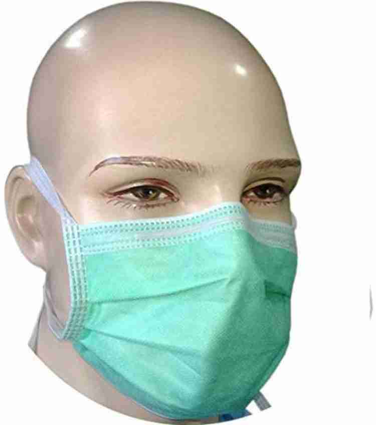 50pcs Disposable 3-Ply Safety Face Mask, Comfortable Ear Loop and