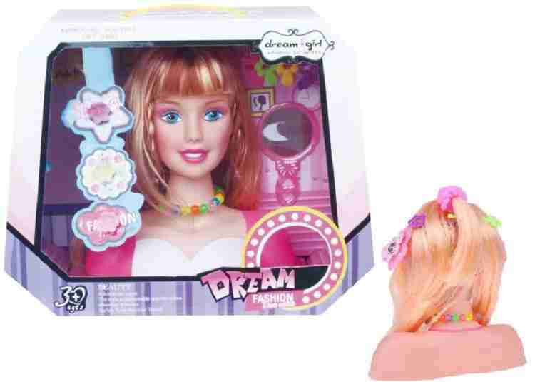 Makeup best sale head toy