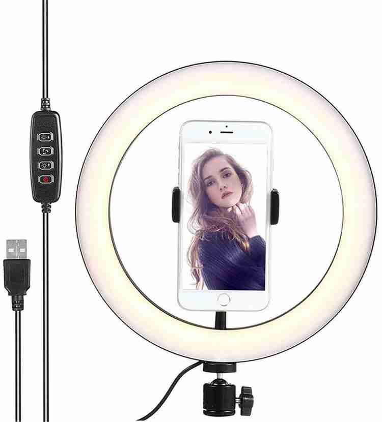 G2L BEST PRICE Big LED Selfie Ring Light Smartphone Capture Photo Video Musically Ring Flash G2L Flipkart