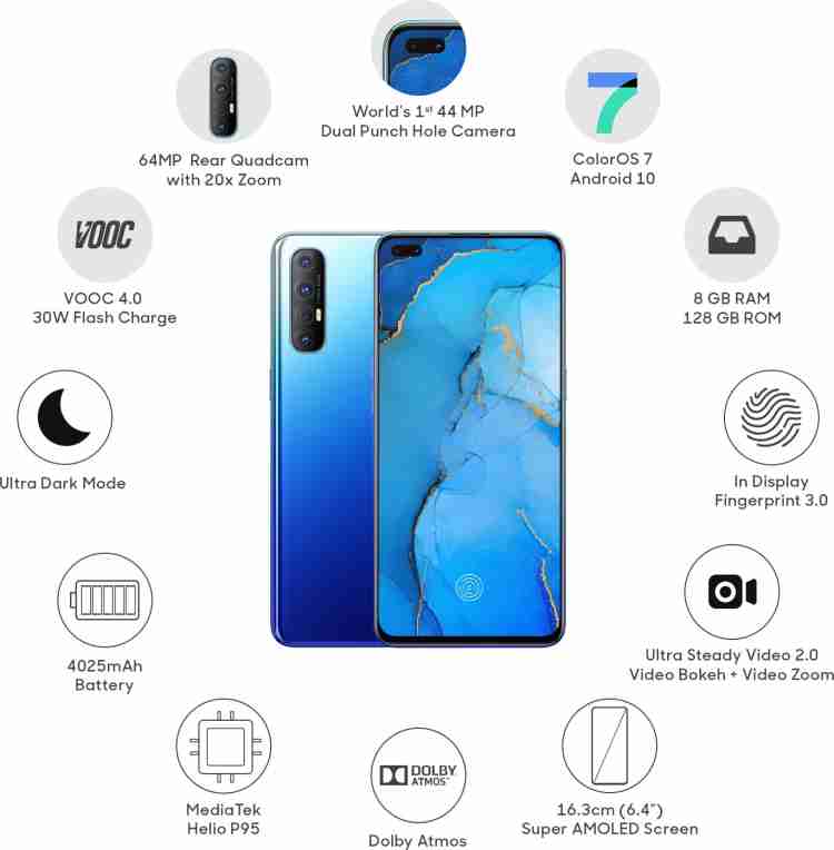 OPPO Reno3 Pro ( 256 GB Storage, 8 GB RAM ) Online at Best