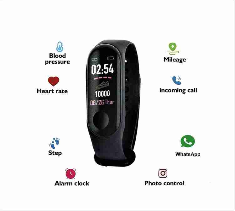 memobones M3 Bluetooth Fitness Smart Health Band Smart Fitness