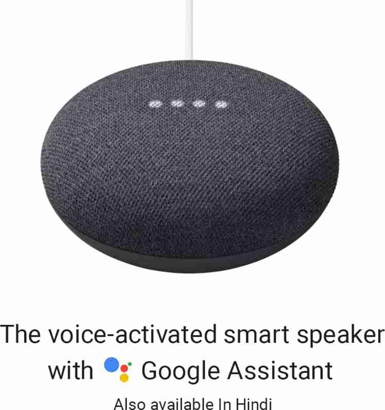 Google Nest Mini 2nd Generation Smart Speaker - Charcoal GA00781
