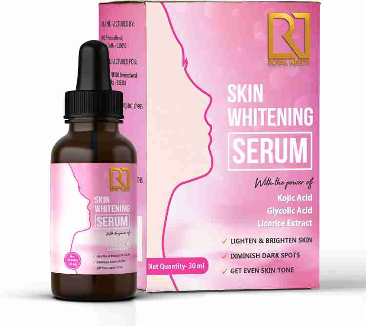 Royal needs SKIN LIGHTENING WHITENING SERUM WITH KOJIC ACID