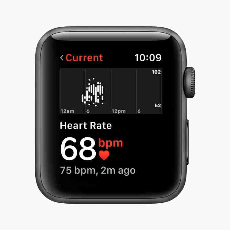 Apple Watch Series 3 GPS 42mm Space Grey Aluminium Case with Black Sport Band Price in India Buy Apple Watch Series 3 GPS 42mm Space Grey Aluminium Case with