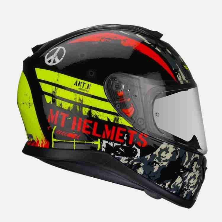 MT Thunder3SV Sniper Florescent Yellow Motorbike Helmet Buy MT