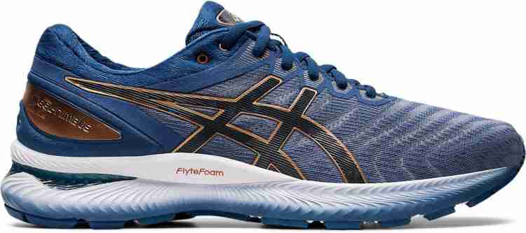 Asics nimbus 22 blue sale